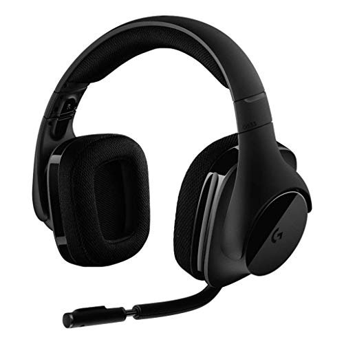Logicool G ロジクール G ゲーミングヘッドセット G533 PS5 PS4 PC Switch Xbox ワイヤレス Dolby 7.1ch usb ノイズキャンセリング 折り畳み式 マイク付き 軽量 15時間バッテリー 国内正規品
