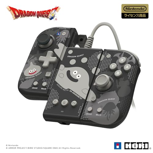 【任天堂ライセンス商品】ドラゴンクエスト グリップコントローラー Fit アタッチメントセット for Nintendo Switch™ / PC はぐれメタル【連射ホールド機能搭載】