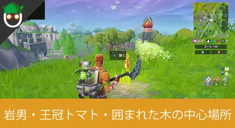 Featured image of post 「巨大な岩男、王冠トマト、囲まれた木の間を探す」の場所