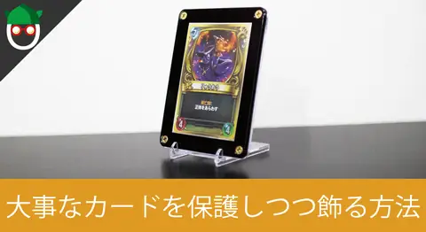 Featured image of post スリーブとウルトラプロでカードを保護して飾る方法まとめ